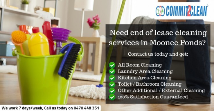 End of Lease Cleaning Services in moonee