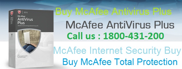Buy McAfee Antivirus Plus For Various Operating System
