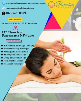 Aromatherapy Massage Parramatta | Paradise Massage