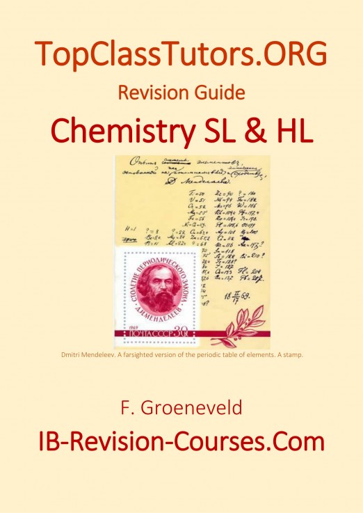 IB Chemistry HL Revision guide 978-90-82