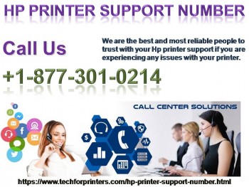 Hp Printer Support Number 877-301-0214  