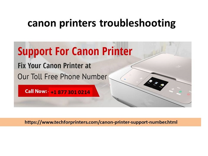 How to troubleshooting  Canon printers issue