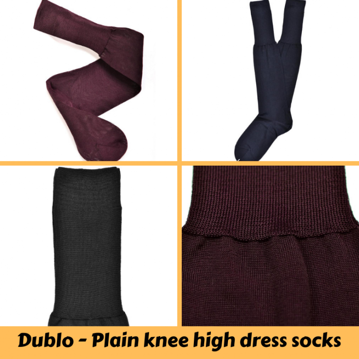 Dublo Original - Plain knee high dress s