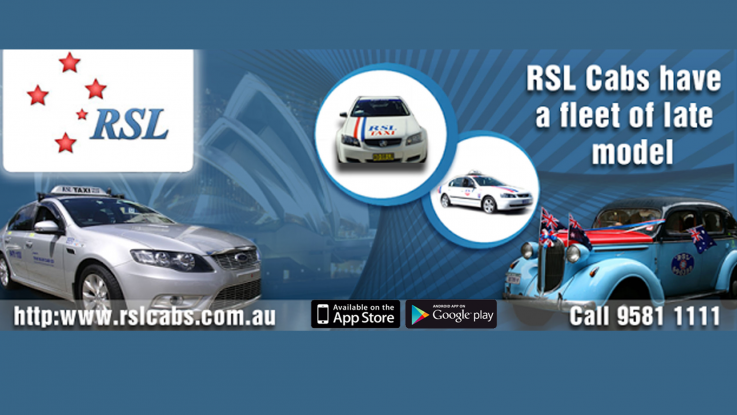 Book Taxi Sydney or Sydney Cabs Online with RSL Cabs