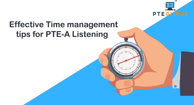 Key factors for managing time in the PTE