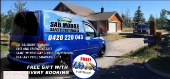 SAB Roadworthy Certificate Brisbane