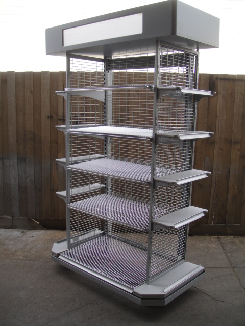 Extensive Selection of Retail Shelving