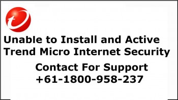 Unable to Install and Active Trend Micro