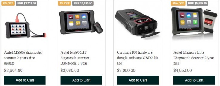Diagnostic Scan Tools and Accessories | 