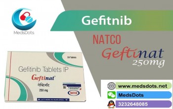 Buy Gefitinib IP 250mg | ZD1839 Iressa Price India | Natco Geftinat Supplier