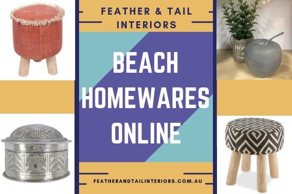 Buy Beach Homewares Online at Feather & 
