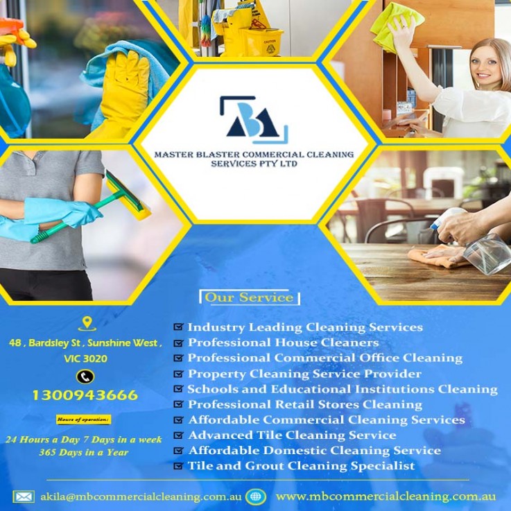 Professional Retail Stores Cleaning Richmond | Master Blaster Commercial Cleaning Services