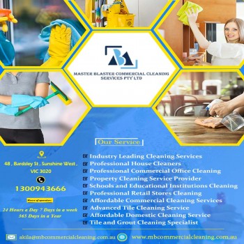 Professional Retail Stores Cleaning Richmond | Master Blaster Commercial Cleaning Services