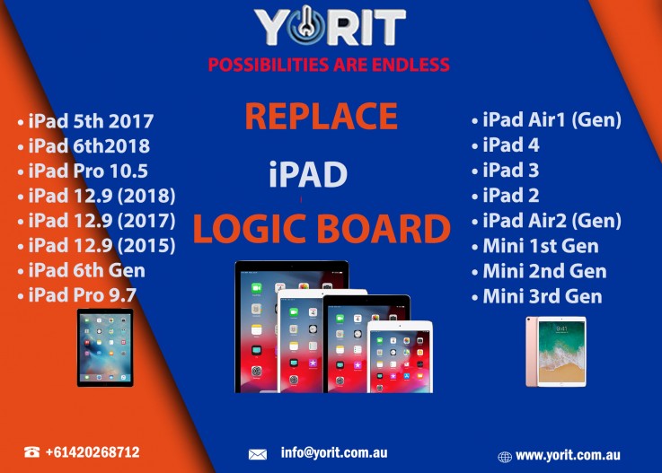 iPad Logic Board Repair Service With YORIT