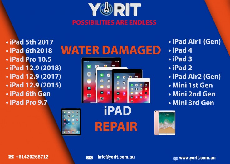 iPad Water Damage Repair With YORIT