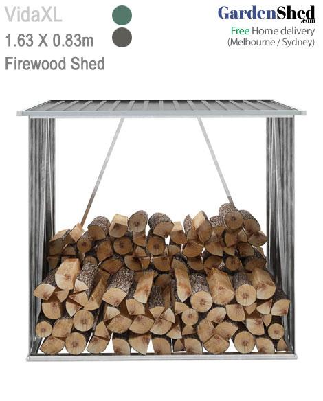 Firewood Shed 1.63m x 0.83m