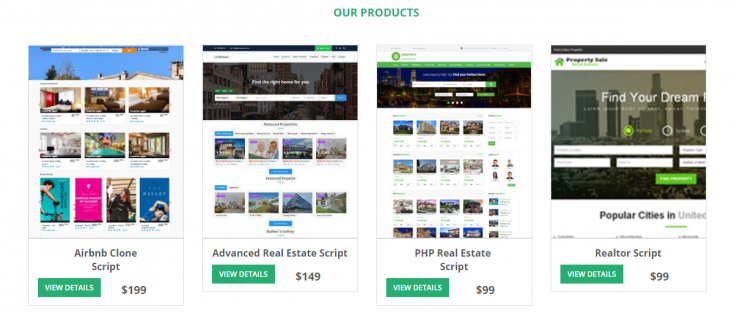 Readymade Open Source PHP Real Estate Sc