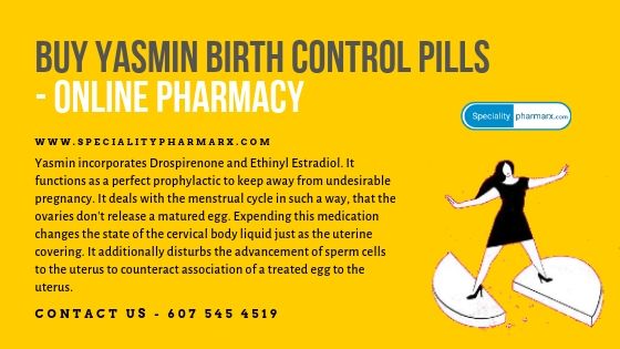 Yasmin birth control pills | Womens Health | specialitypharmarx