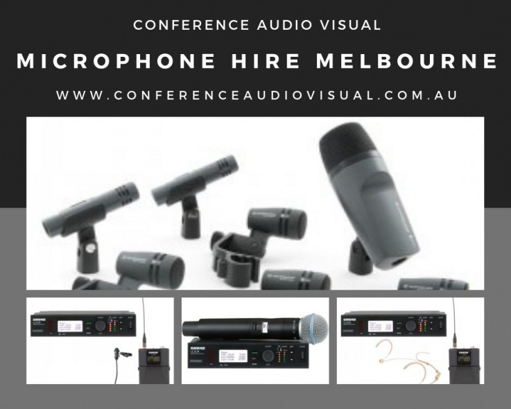Get Microphone Hire in Melbourne