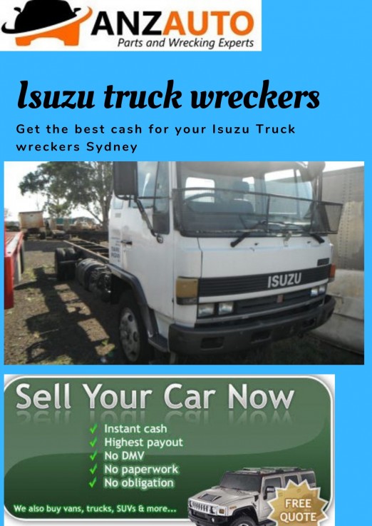 Remove your Isuzu truck wreckers with An