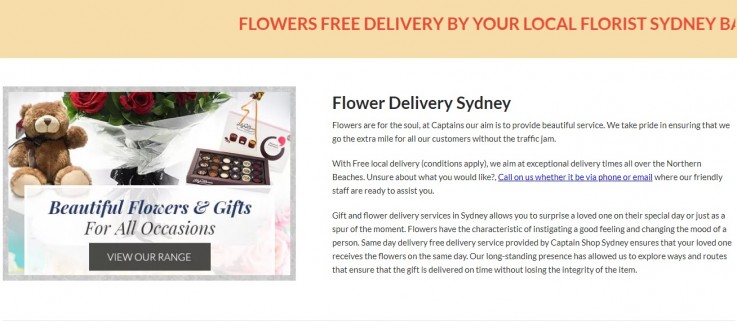 Flower Delivery Freshwater Sydney
