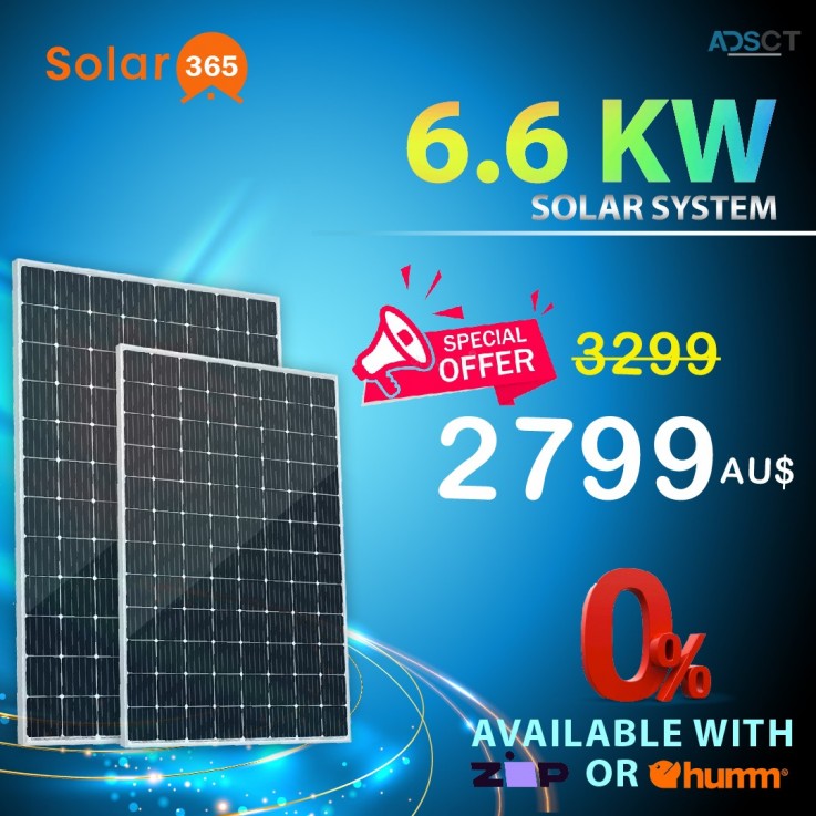 6.6kw Solar System Installation Perth