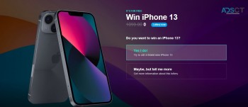 Win Apple iPhone 13 Absolutely Free!