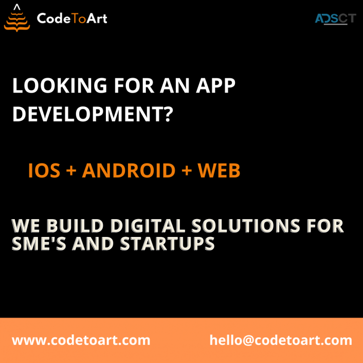 full stack web and mobile app development services | app development company | codetoart