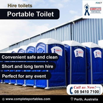 Event Portable Toilet hire in Adelaide