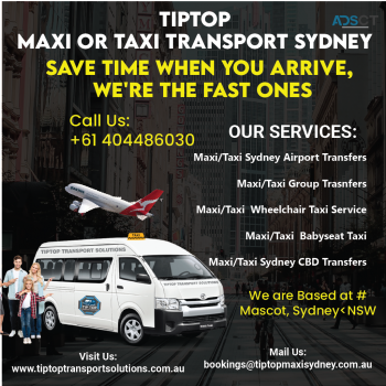 Maxi Taxi Booking to Sydney