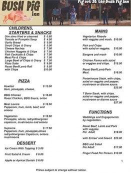 The Bush Pig Inn