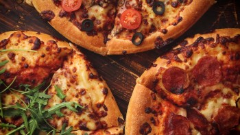 Piping Hot Woodfired Pizzas