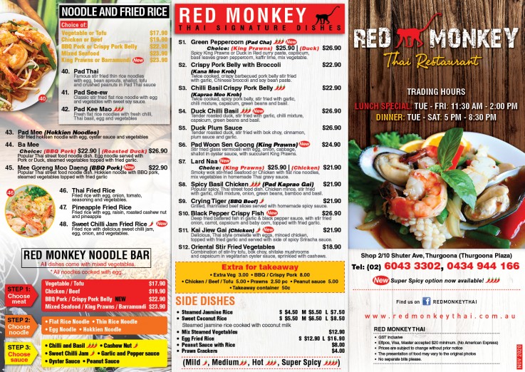 Red Monkey Thai Pty Ltd