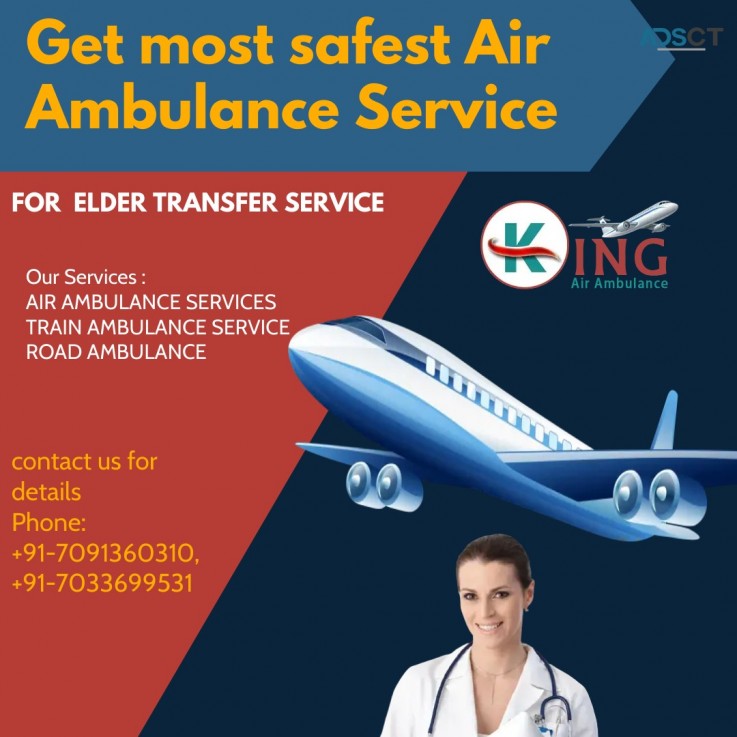 Hire the King Air Ambulance Services in Delhi with Economic Healthcare Support