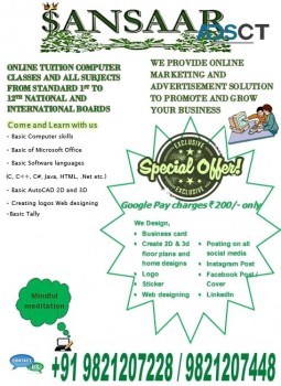 Sansaar Tutorials - online tuition classes
