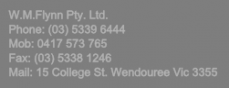Flynn W.M. Pty Ltd