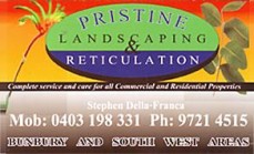 Pristine Landscaping &amp; Reticulation