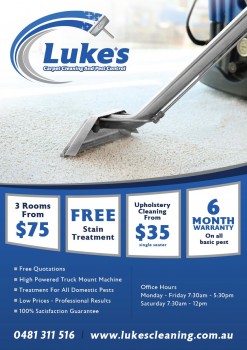 Luke's Carpet Cleaning & Pest Control