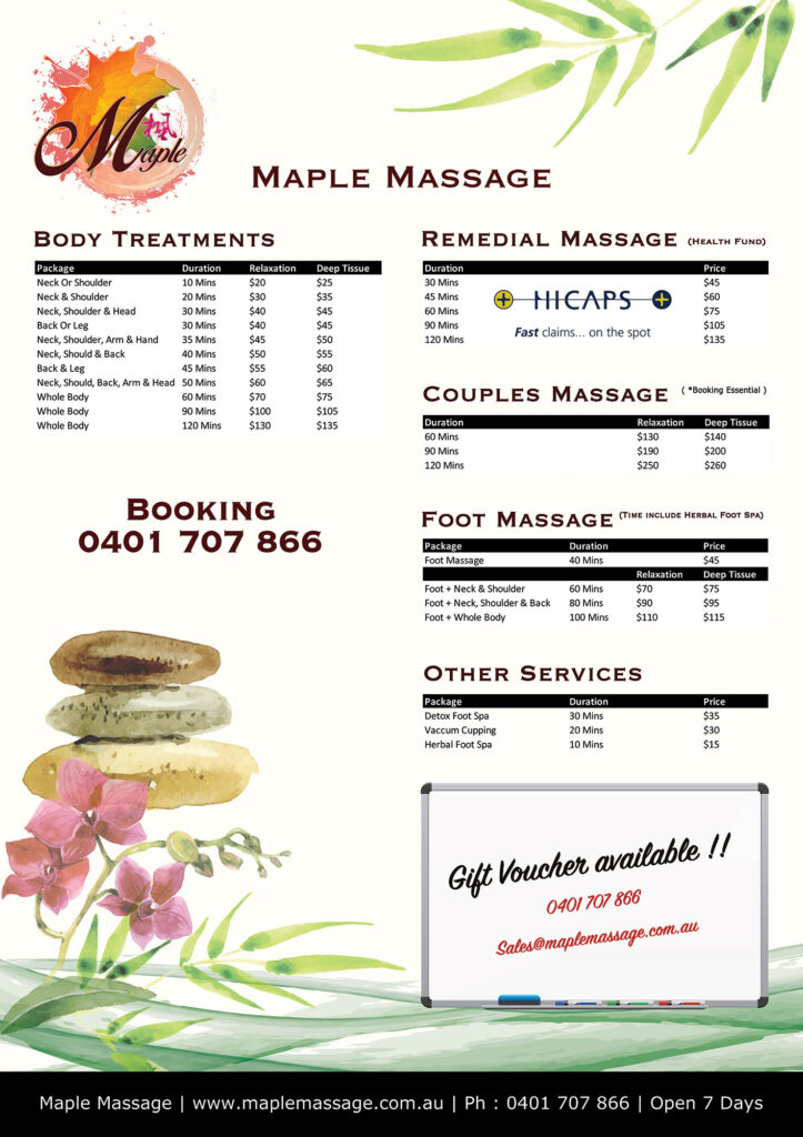 Maple Massage & Beauty