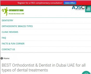 Orthodontist & Dentist in Dubai UAE. Most affordable Dental Clinic for all dental treatments.