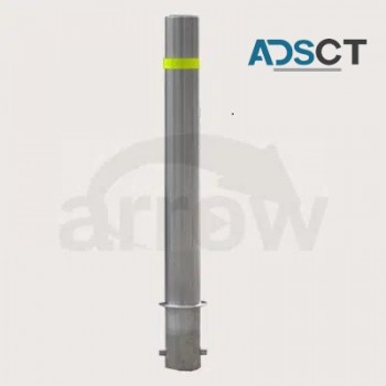 Lockable Bollard Stainless Steel