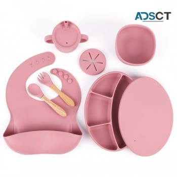 Silicone Baby Feeding Set with extreme s