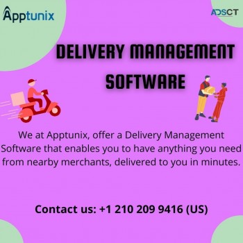 Launch a Delivery Management Software