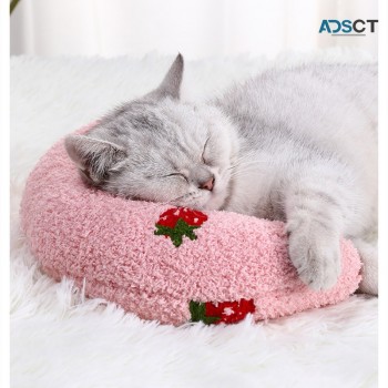 Comfortable cat pillow for cute cat