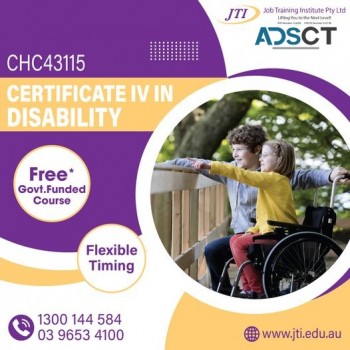 Study Certificate IV In Disability Course In Victoria
