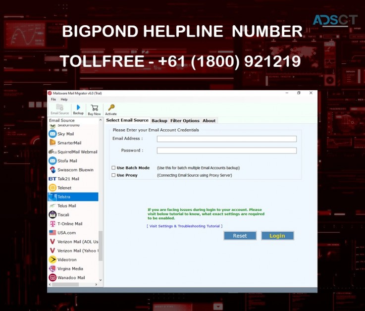 Bigpond Contact Number +61 (1800) 921251
