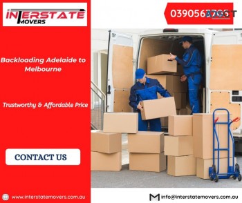 Backloading Adelaide to Melbourne | Interstate Movers
