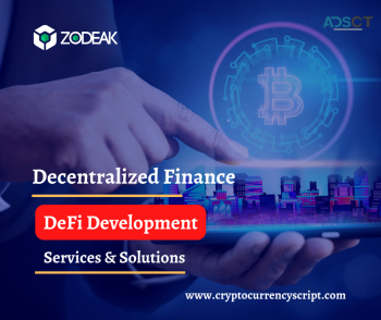 DeFi development company | Zodeak		