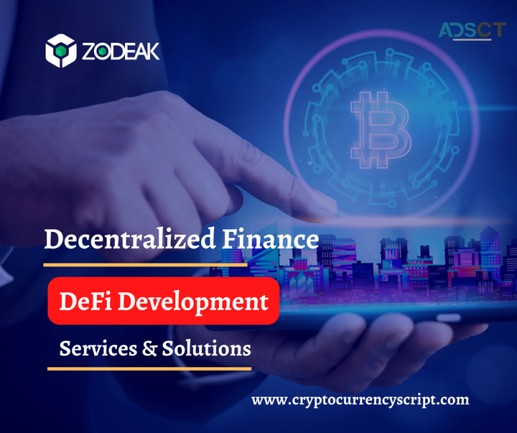 DeFi development company | Zodeak		