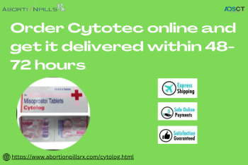 Order Cytotec online and get it delivered within 48-72 hours.